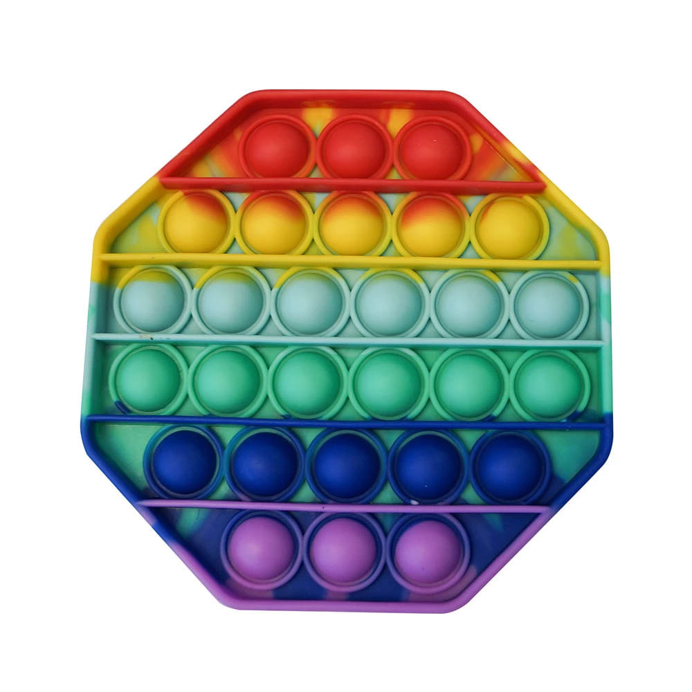 Pop It Fun Yestoys Octógono Arco Íris