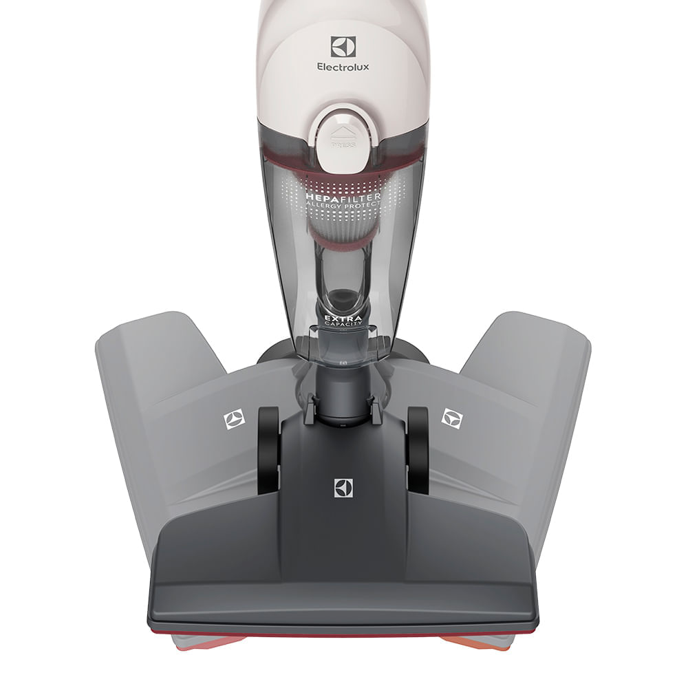 Aspirador de Pó Vertical com Fio Electrolux 1450W 2 em 1 Filtro HEPA Branco (STK14B) 220V