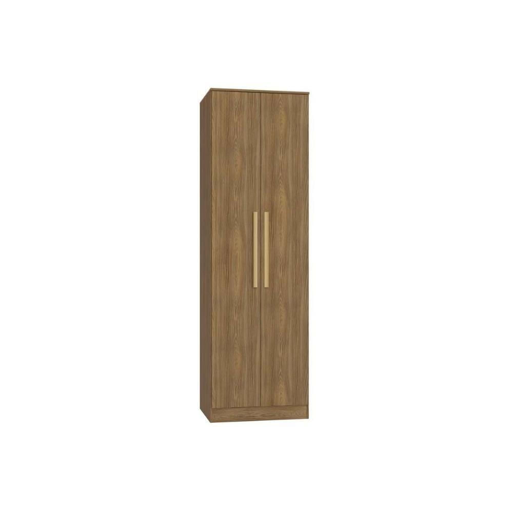 Módulo De Quarto Casal Guarda Roupa Adapt N534 C- 2 Portas Nogueira - Kappesberg