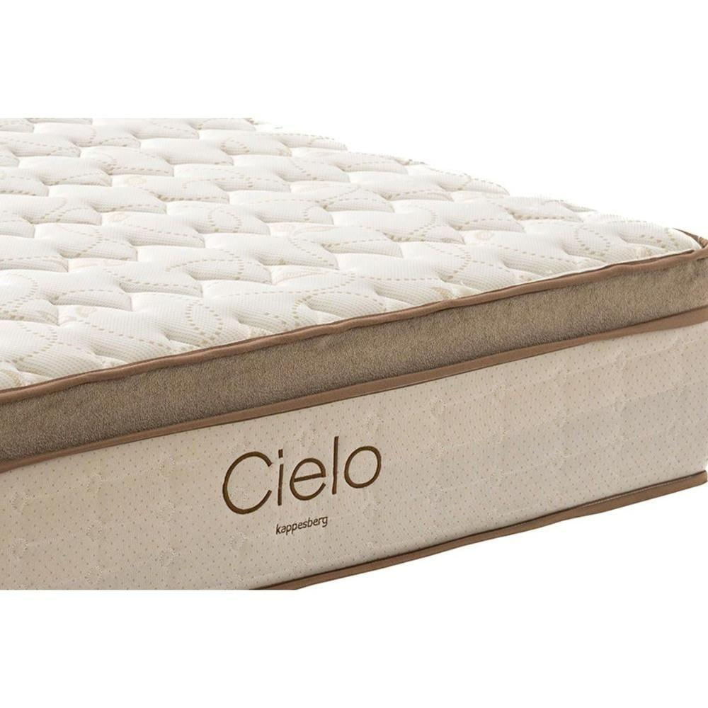 Colchão Casal Espuma D28 D26 - Anatômico Cielo Euro Pillow (138x188x32) - Kappesberg