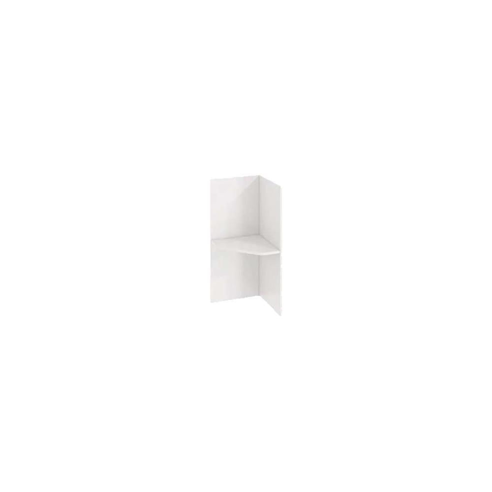 Prateleira Quarto Casal Com Painel Para Mesa De Cabeceira N526 Adapt Branco Kappesberg