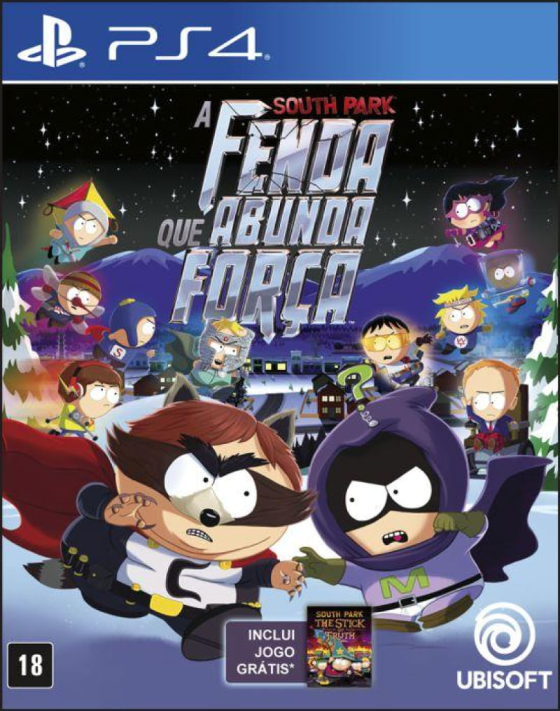 South Park A Fenda Que Abunda Força - PS4