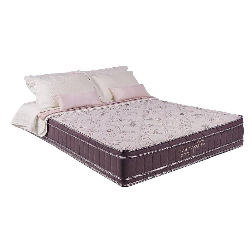 Colchão Casal Molas Ensacadas Masterpocket Inverno Verão Double Face Euro Pillow (138x188x32) - Kappesberg