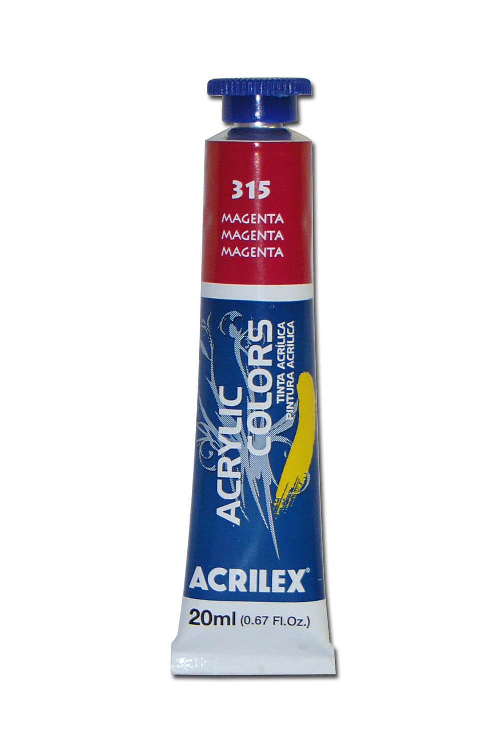 Tinta Acrílica Acrylic Colors 20ml Magenta