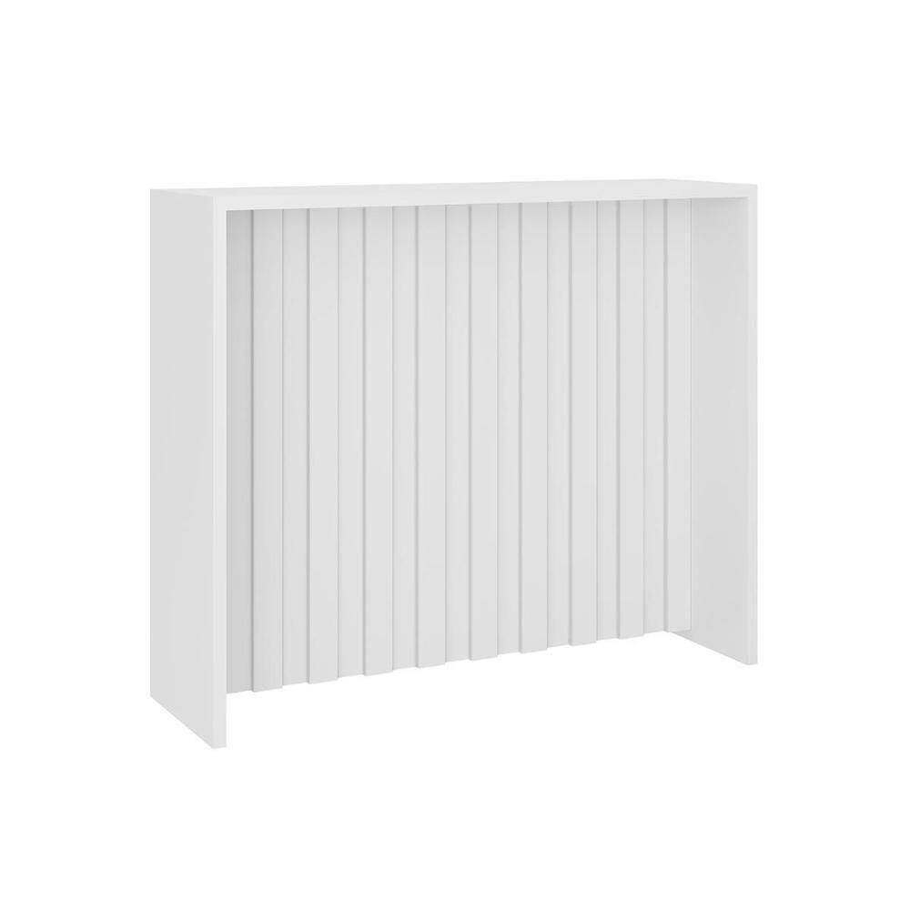 Balcão De Cozinha Modulado Bancada Ilha Bella 2613 120cm Branco