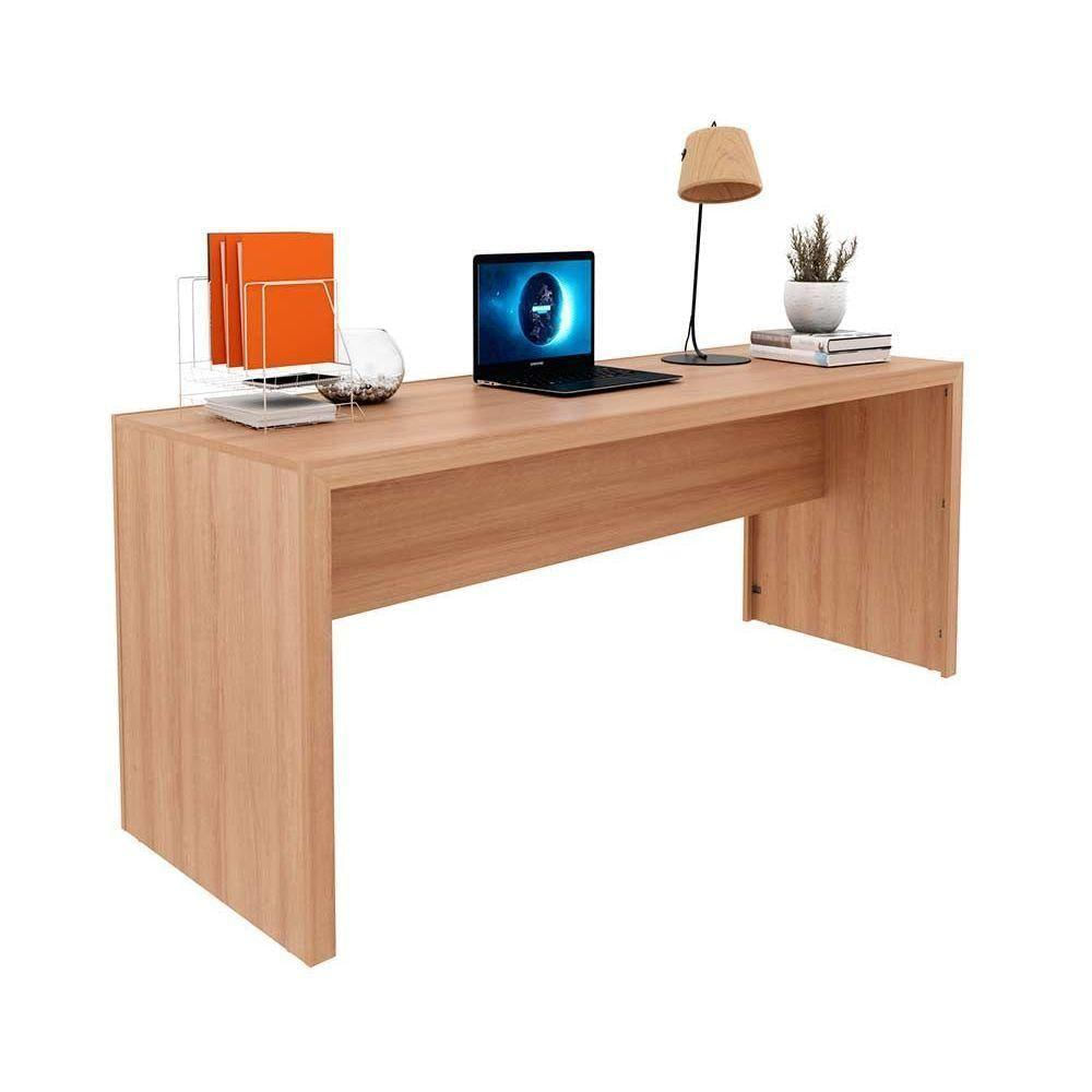 Mesa Multiuso Escritório Me4185 180cm Preto Tecno Mobili