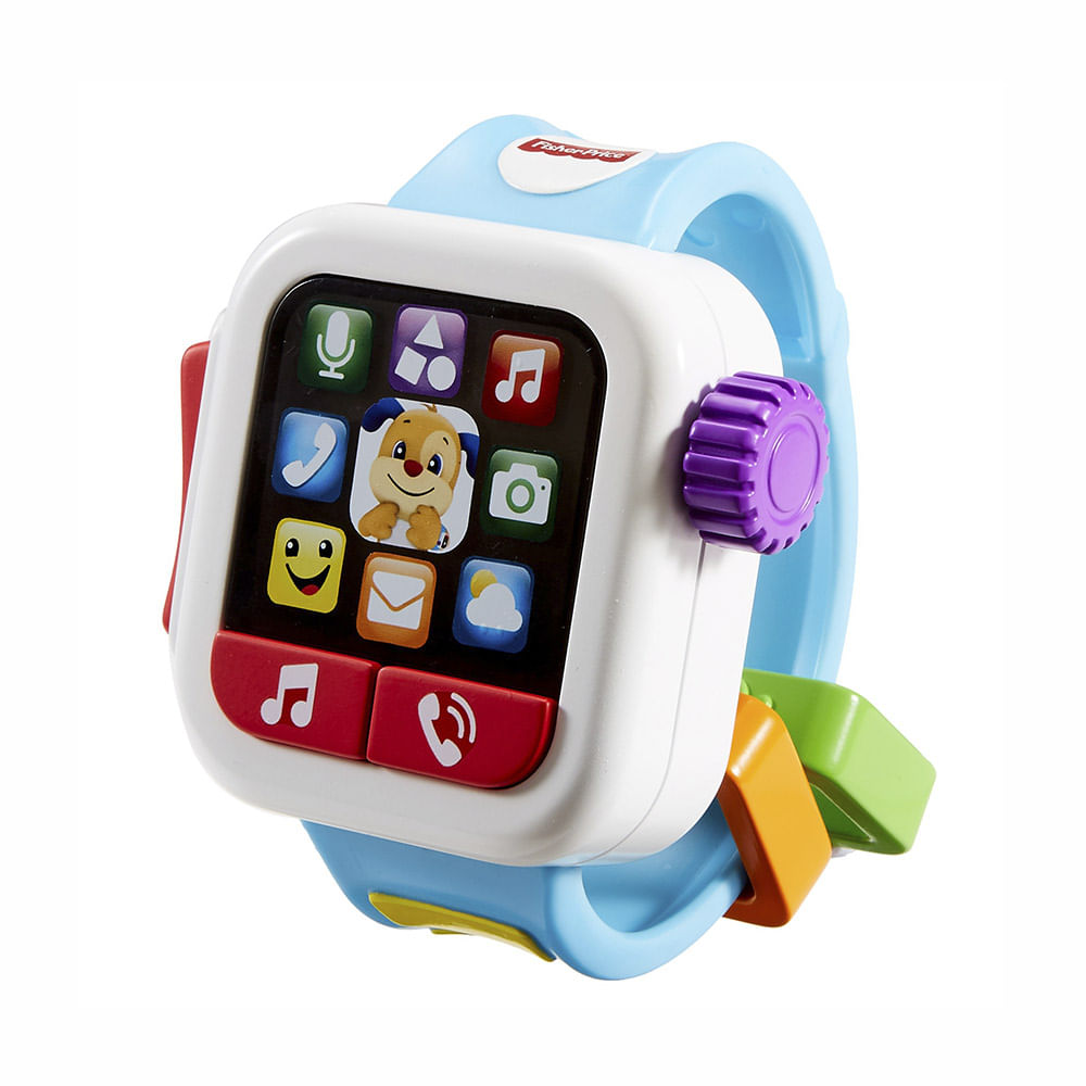 Relógio Meu Primeiro Smartwatch Fisher Price Aprender e Brincar