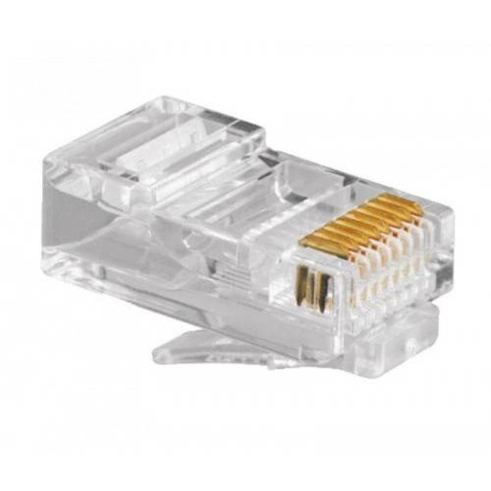 Kit 100 Conectores Macho Cat5e Rj45 Lite