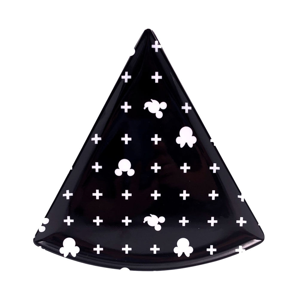 Prato Le Pizza Mickey Triangular 22cm