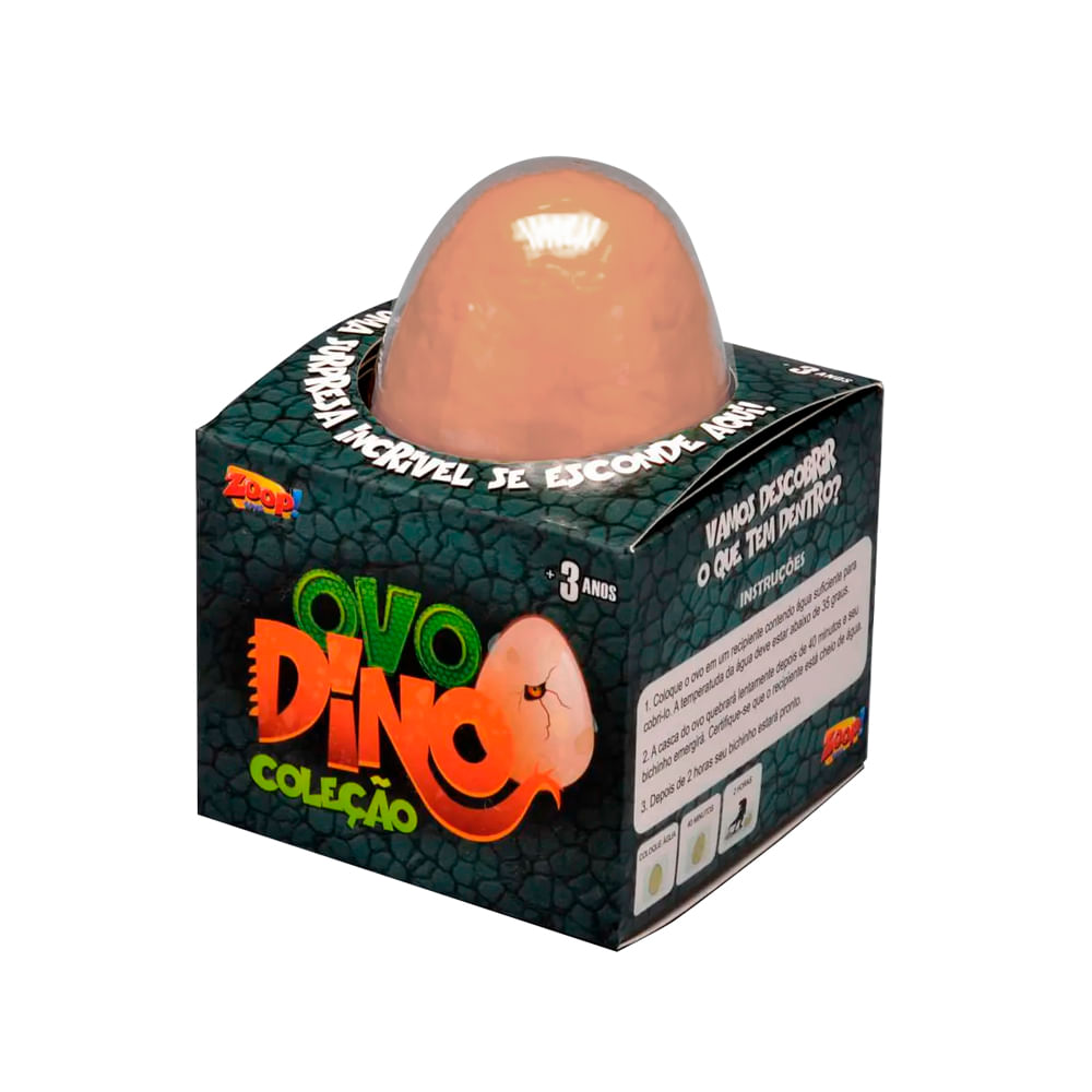 Jogo Didático Ovo Squeeze com Dinossauro