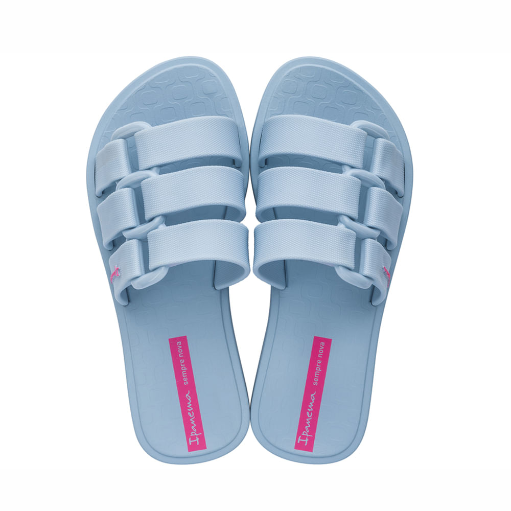 Chinelo Ipanema Bold Infantil Azul 25