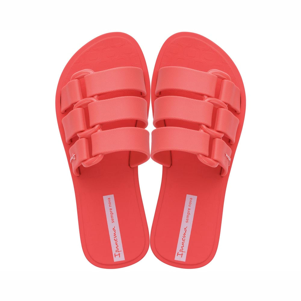 Chinelo Ipanema Bold Infantil Vermelha 31