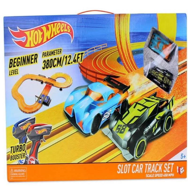 Autorama Pista Hot Wheels Track Set 380cm - Multikids BR082