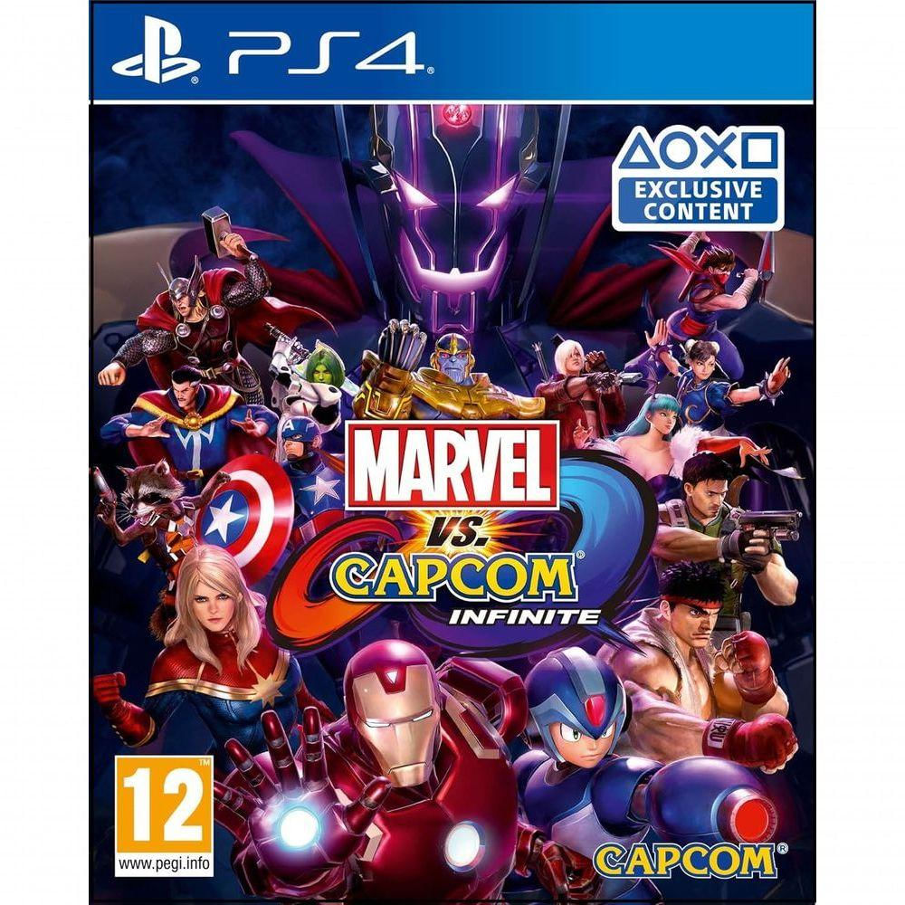 Jogo Marvel Vs. Capcom: Infinite - Ps4 - (mídia Física)