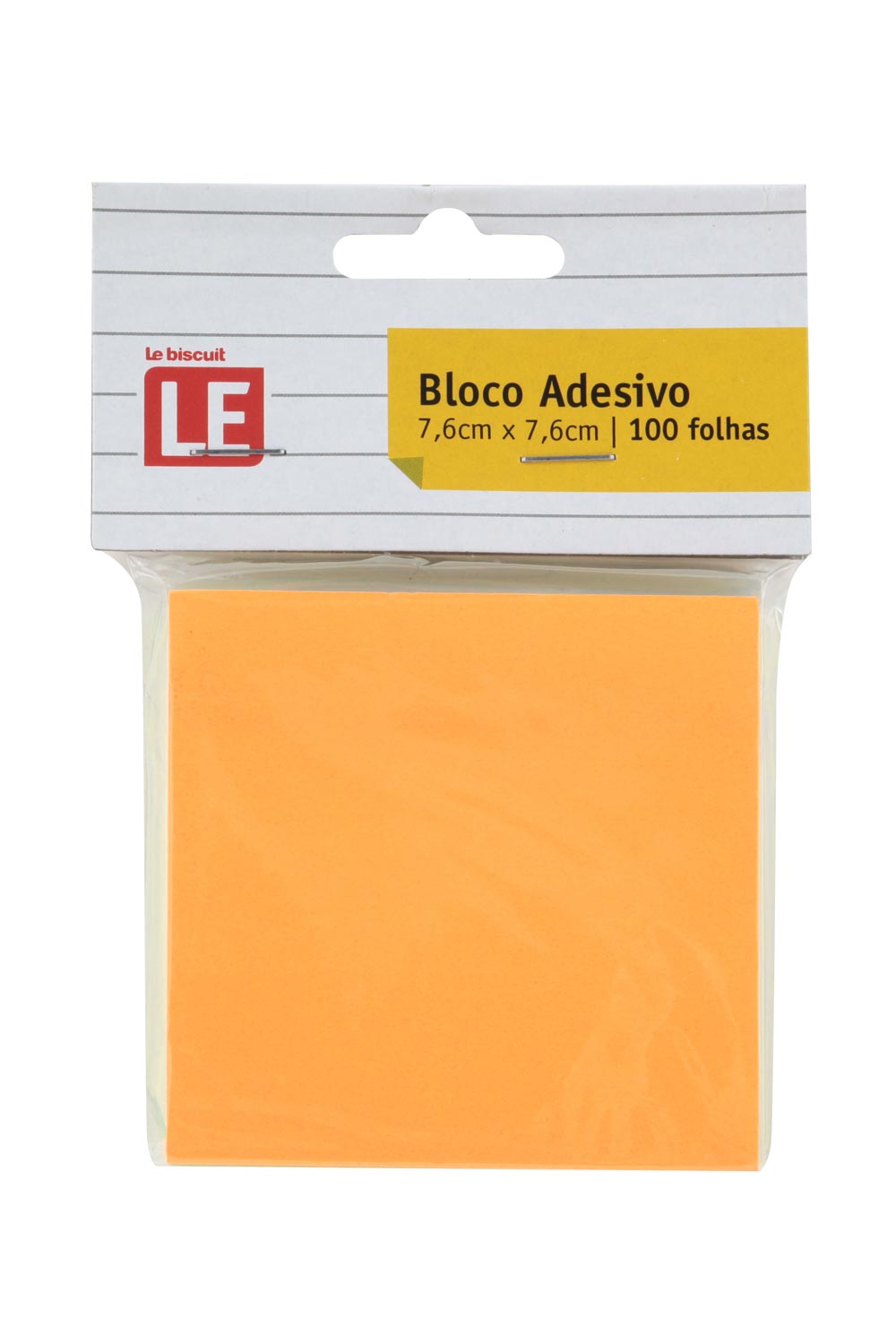 Bloco Adesivo Le Neon 7,6x7,6cm