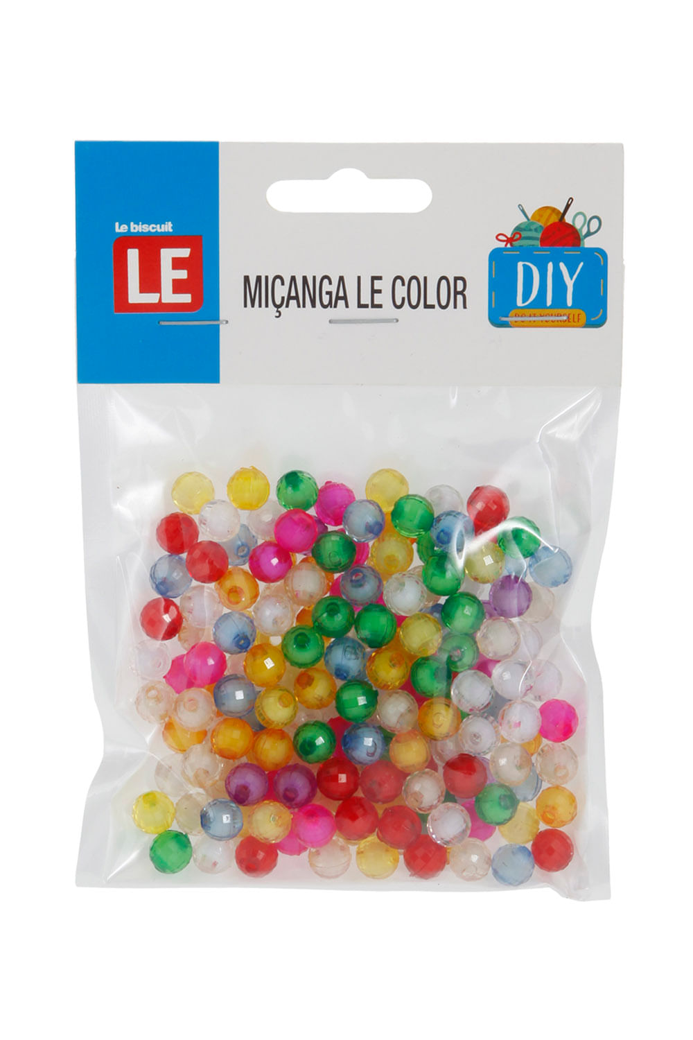 Miçanga Color Mix 8mm com 38g