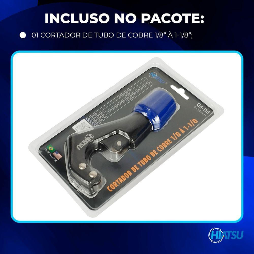 Cortador De Canos De Cobre E Aluminio Cth-118 - Hiatsu único