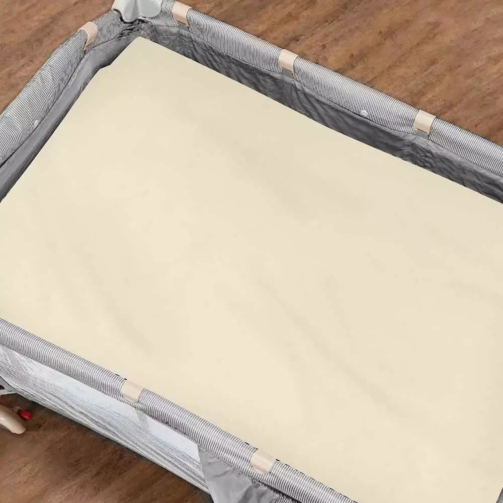 Lençol para Berço Desmontável Papi com Elástico Branco