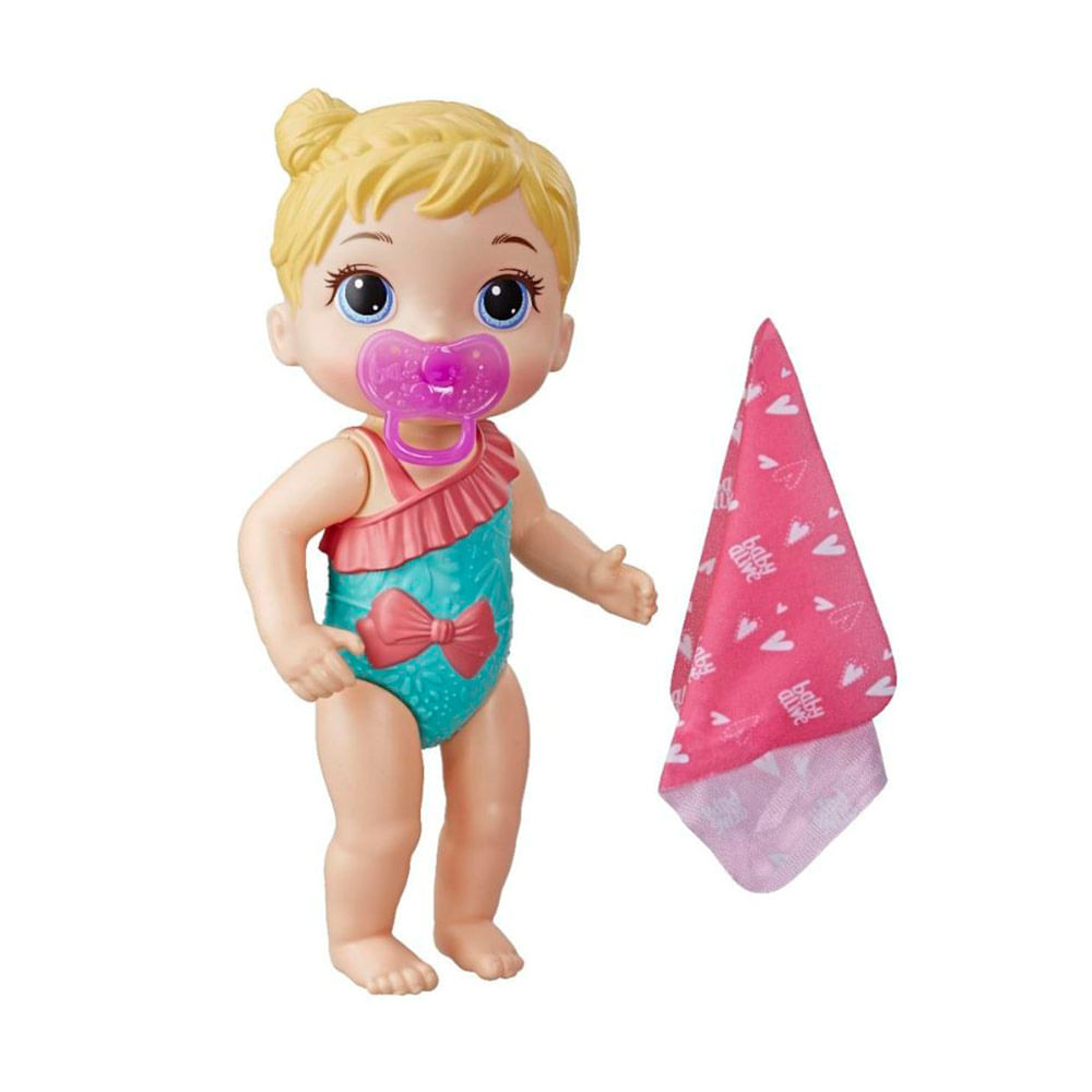 Boneca Mini Baby Babilina Banho Bambola (728)