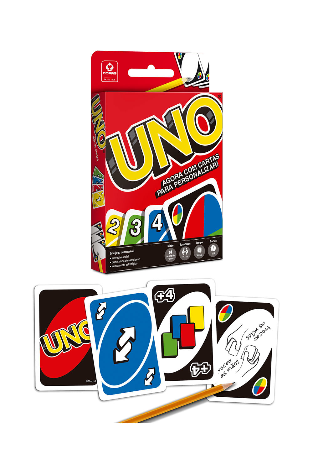 Jogo de Cartas Uno Original - Le biscuit