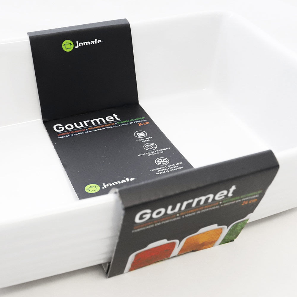 Assadeira Le Gourmet em Cerâmica Retangular 24cm 1 Peça