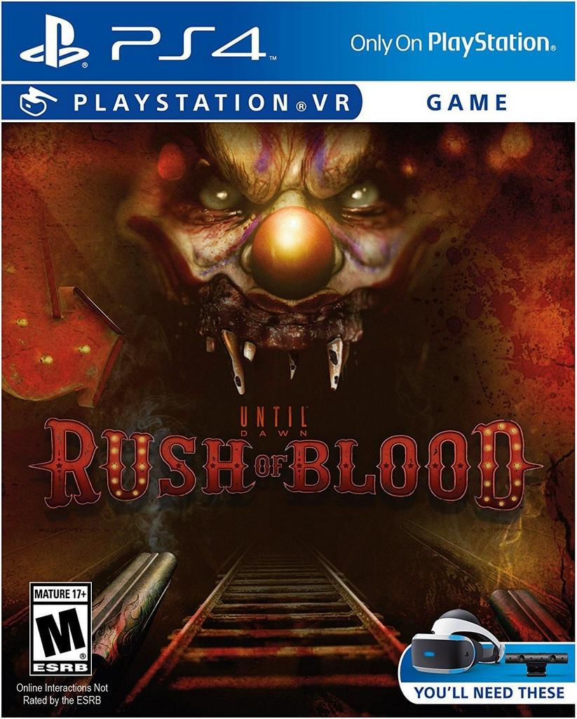 Until Dawn: Rush Of Blood - Ps4 VR