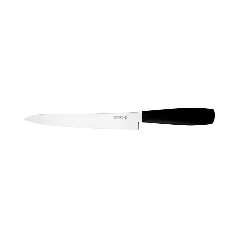 Faca para Sashimi Mundial Elegance em Inox com Cabo Preto 8"