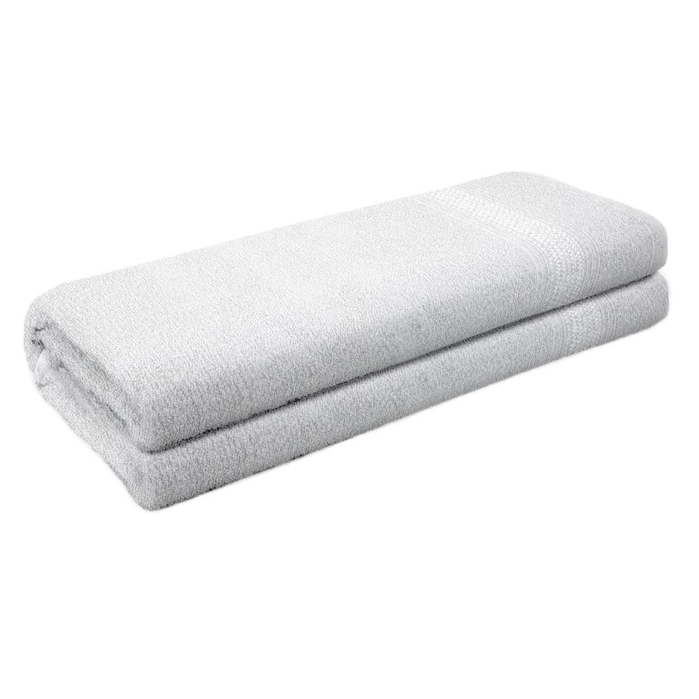 Toalha de Banho Atlântica Malu 100% Algodão 120x60cm Branca