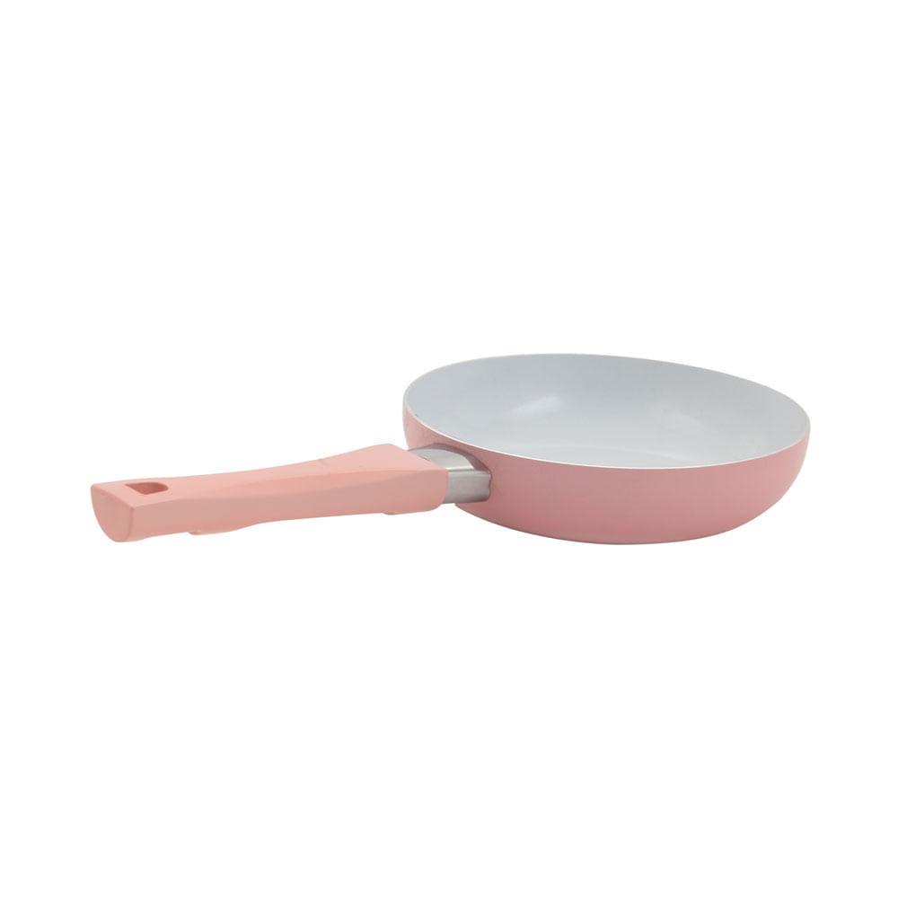 Frigideira Alumínio Le Cucina Rosa 14cm