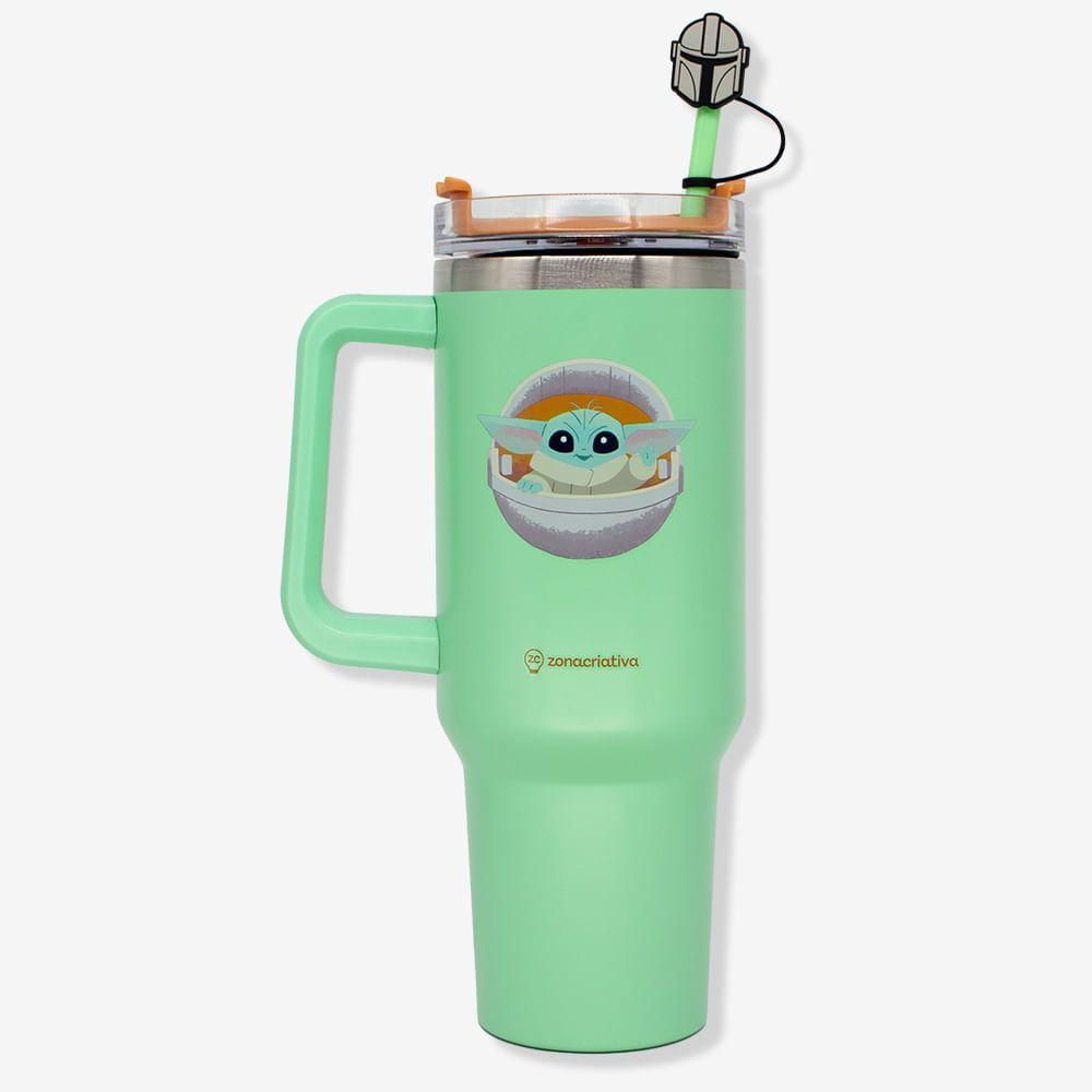 Copo Térmico Tumbler Baby Yoda Star Wars