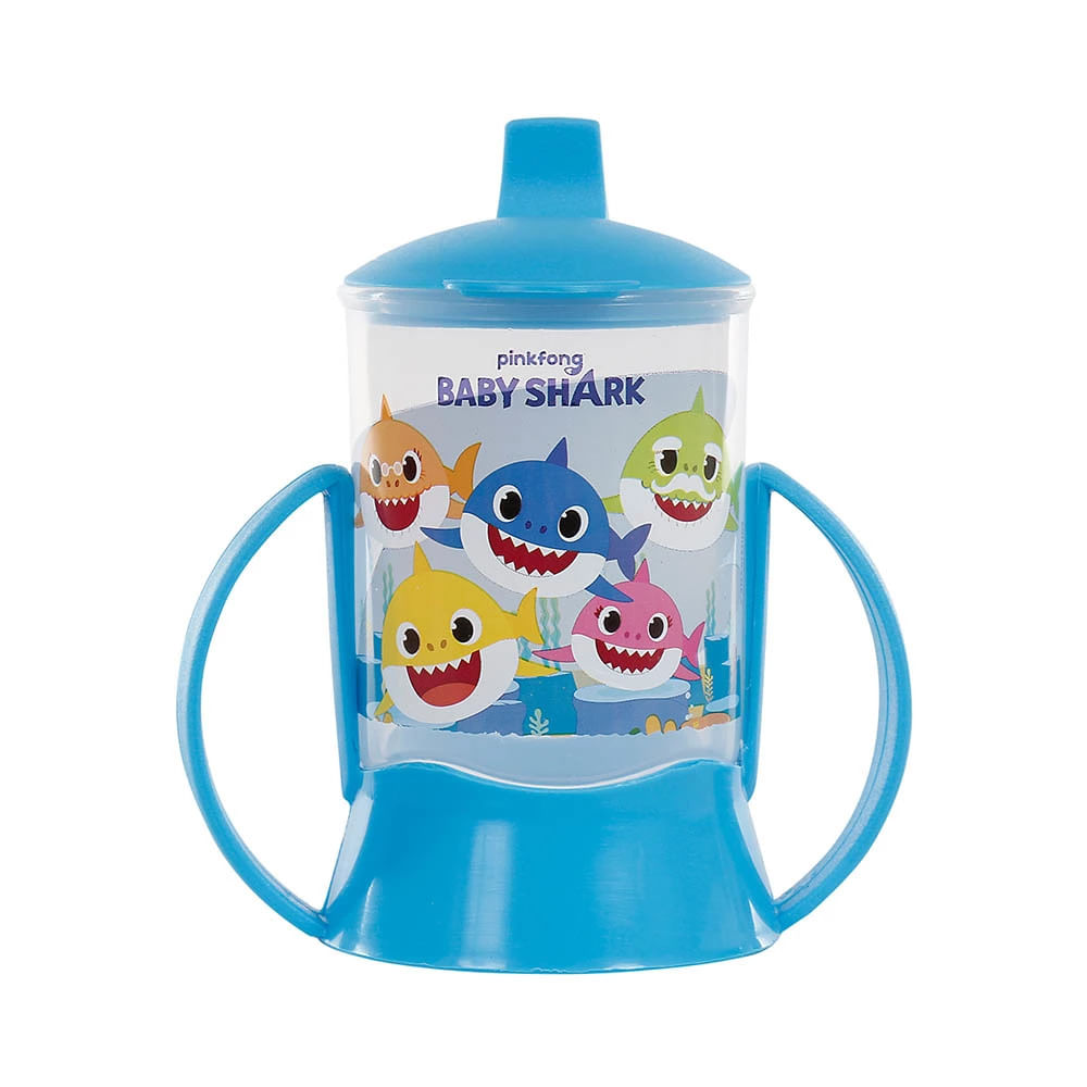 Multi Copo Babygo com Alças Baby Shark 200ml