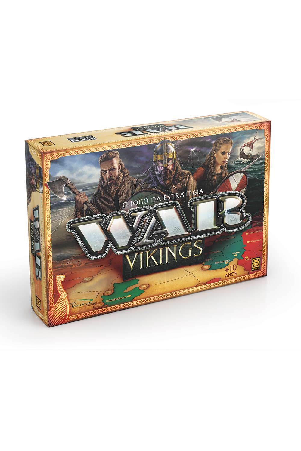 Jogo de Tabuleiro War Vikings - Loja Grow