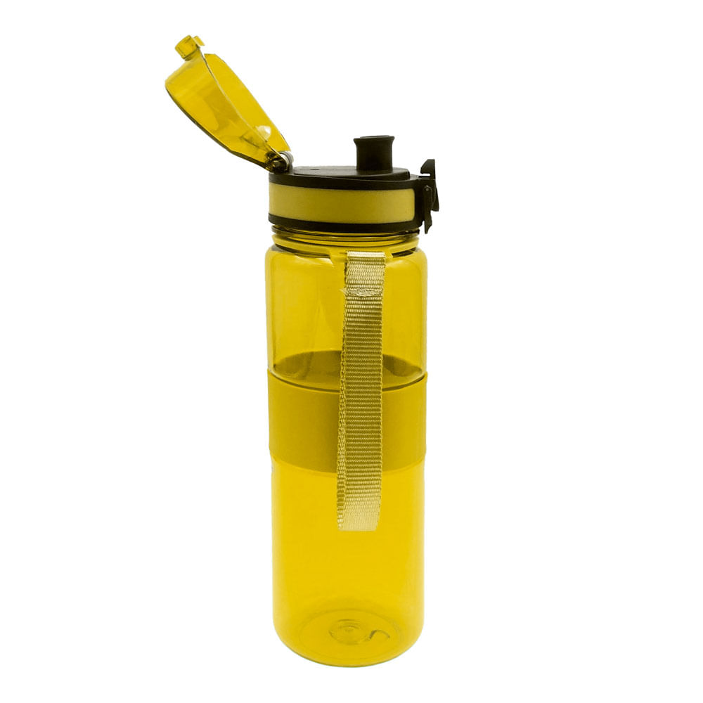 Garrafa Squeeze Le Collors Amarelo 550ml