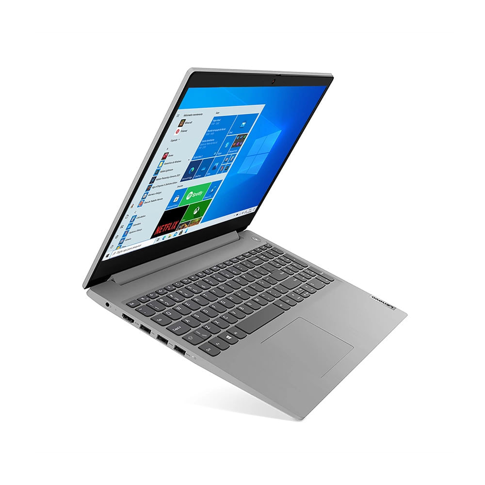 Notebook Lenovo Idepad 3 Intel Celeron N4020 4GB 128GB Tela 15,6" Windows 10 Prata