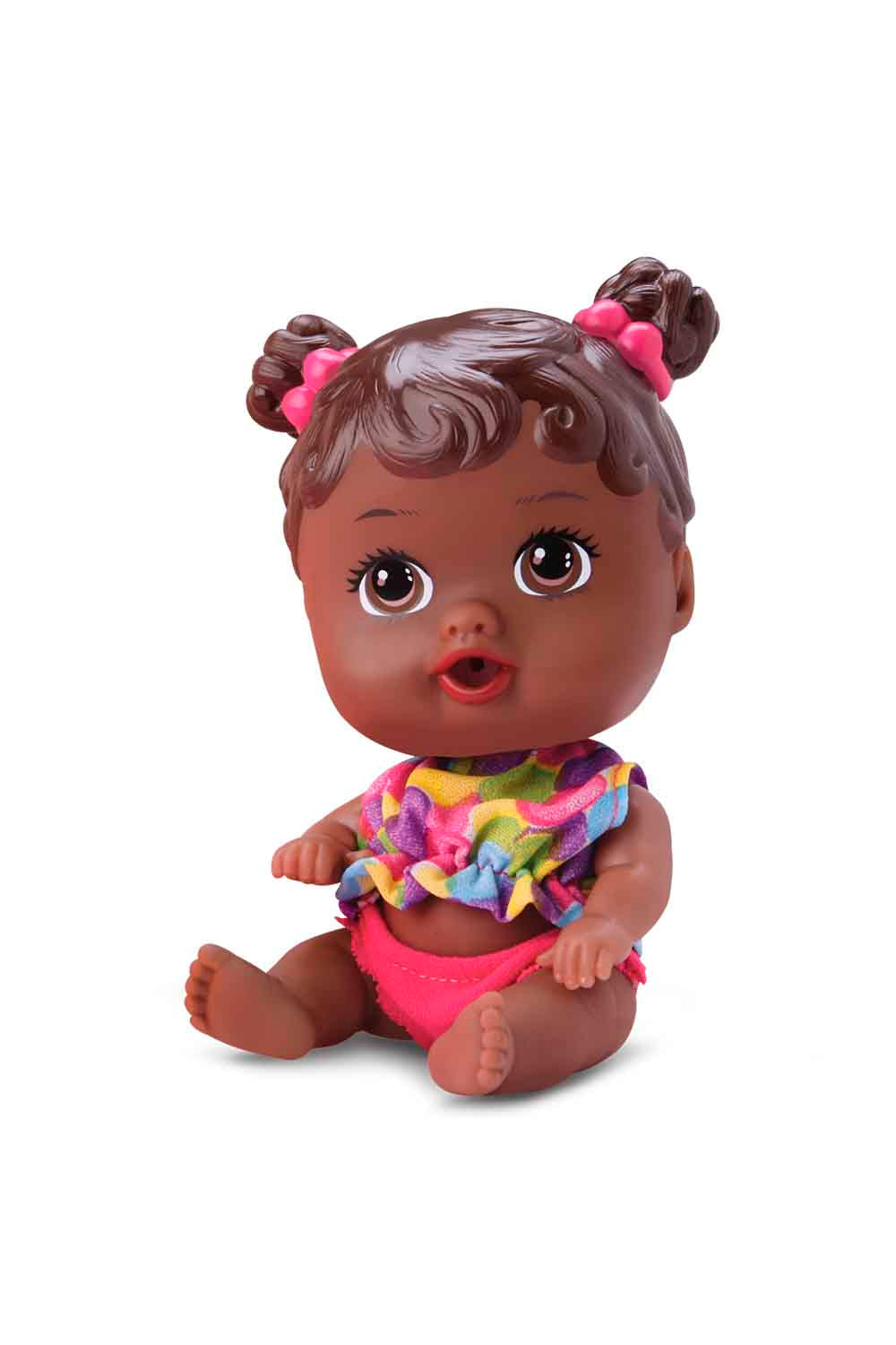 Boneca Divertoys Little Banheirinha Negra