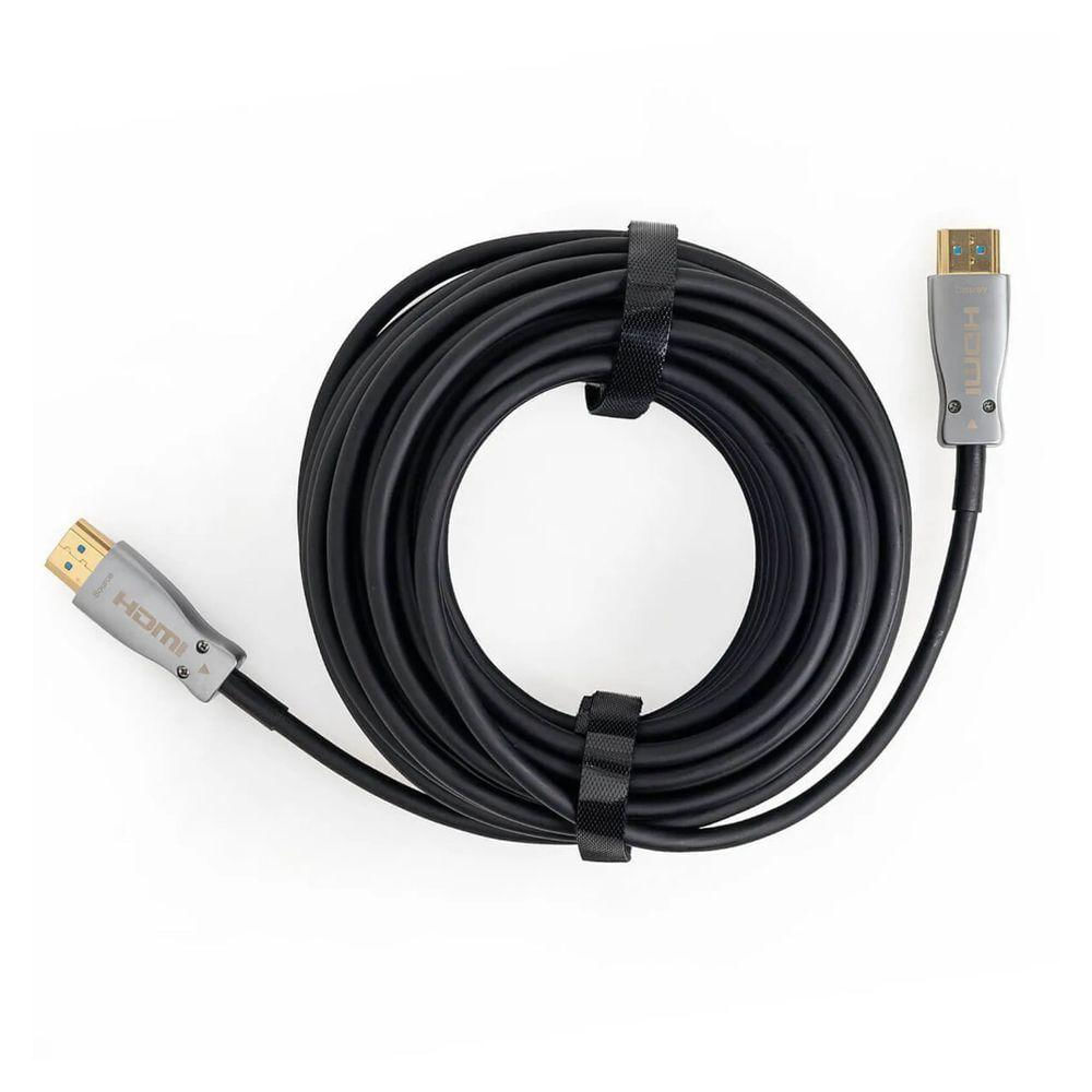 Cabo Hdmi 2.0 4k óptica 20 Metros