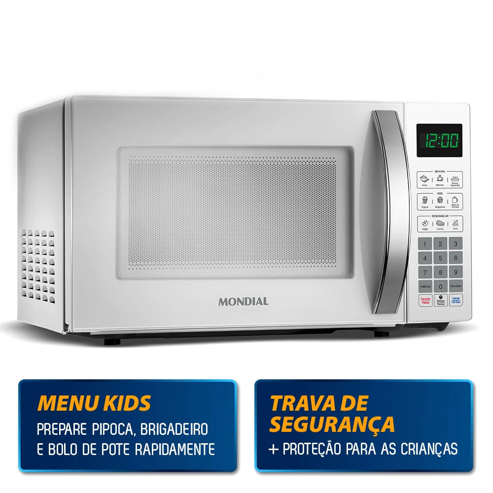 Micro-ondas Mondial MO-01-21-W 21 Litros Branco - 127V