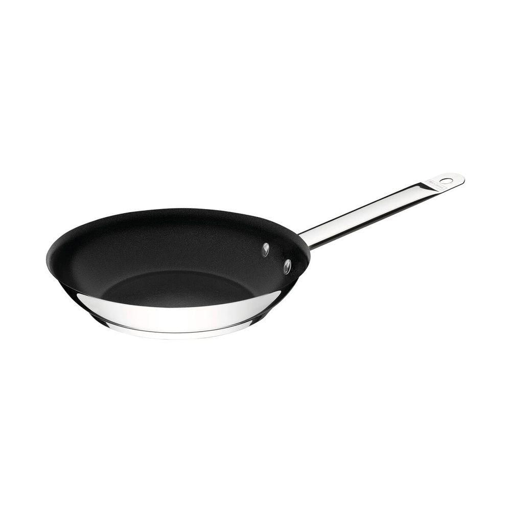 Frigideira Tramontina Professional Rasa Em Aço Inox Antiaderente 20 Cm 1,1 L