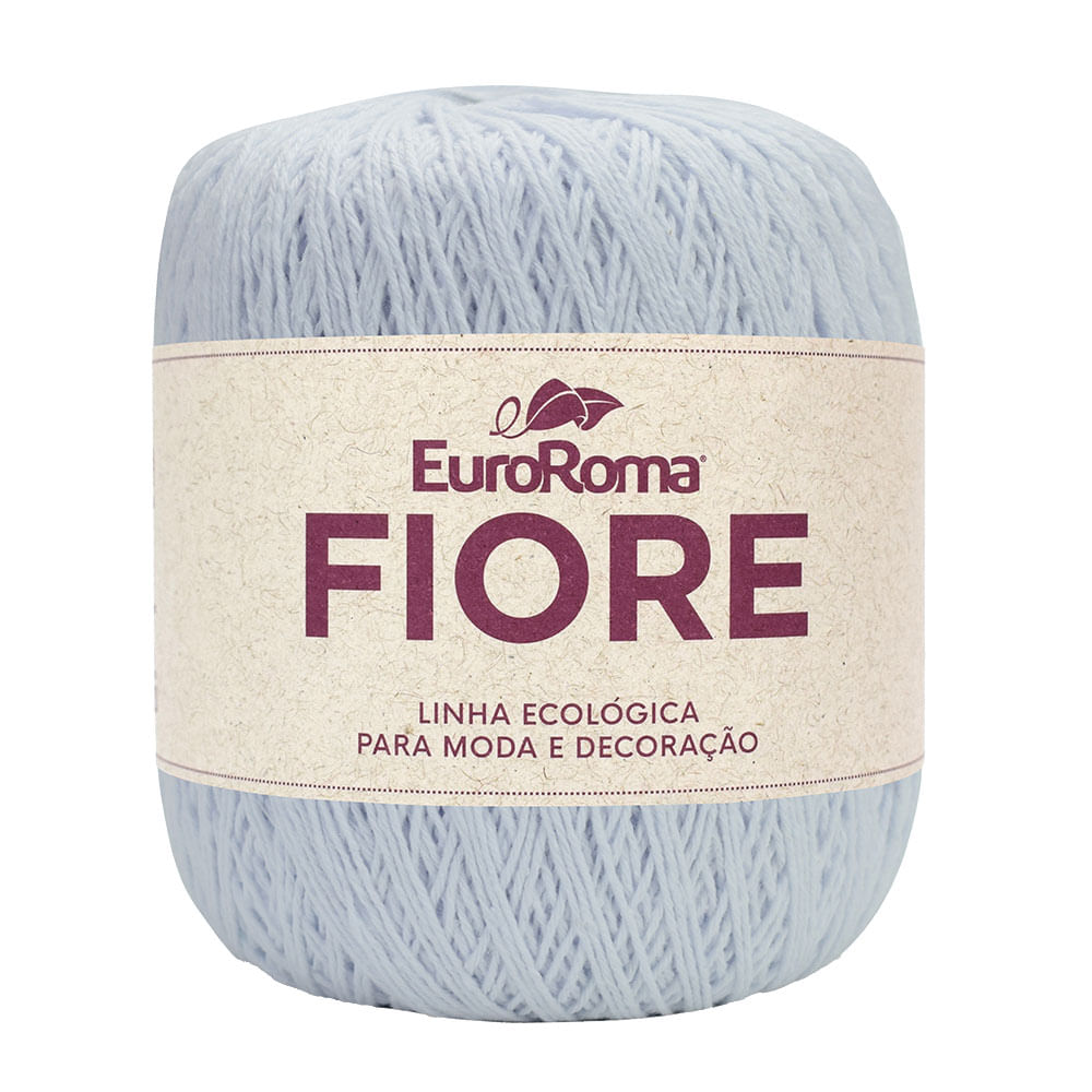 Barbante Euroroma Fiore 8/4 500m 150g Branco