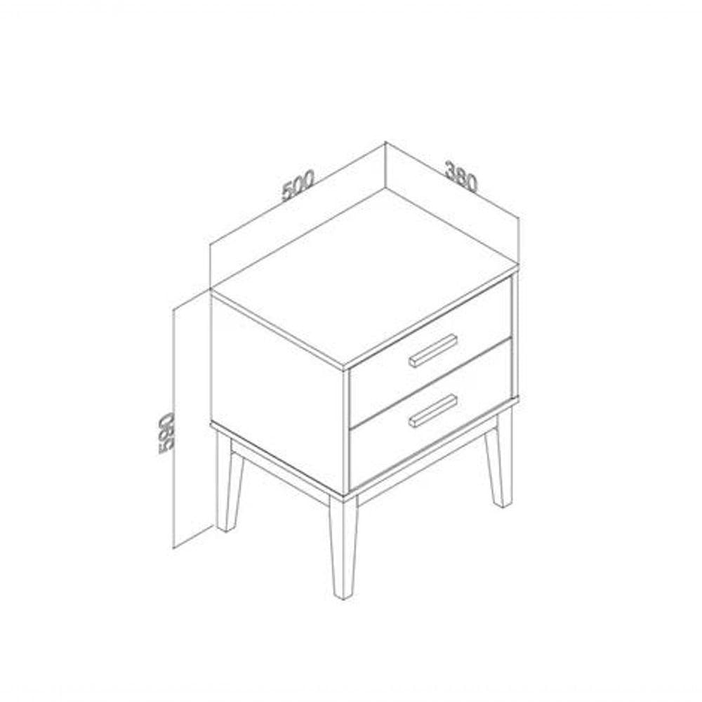 Mesa De Cabeceira Legno