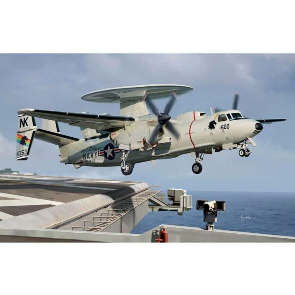 Academy E-2c Hawkeye Vaw-113 Black Eagles 1-144 - Kit de Modelo Plástico