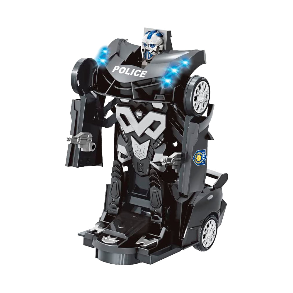 Robot Zoop Toys New Police Transformável