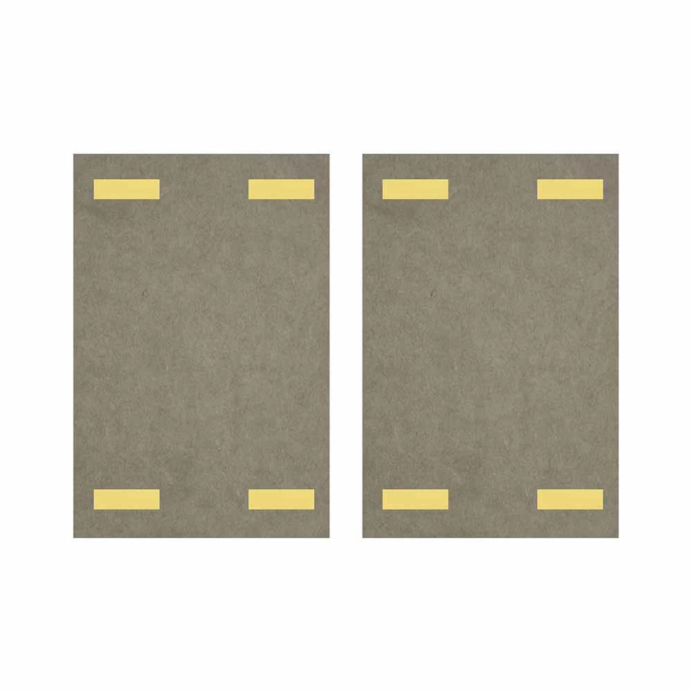 Kit com 2 Placas Kapos 20x30cm Mdf Sapato