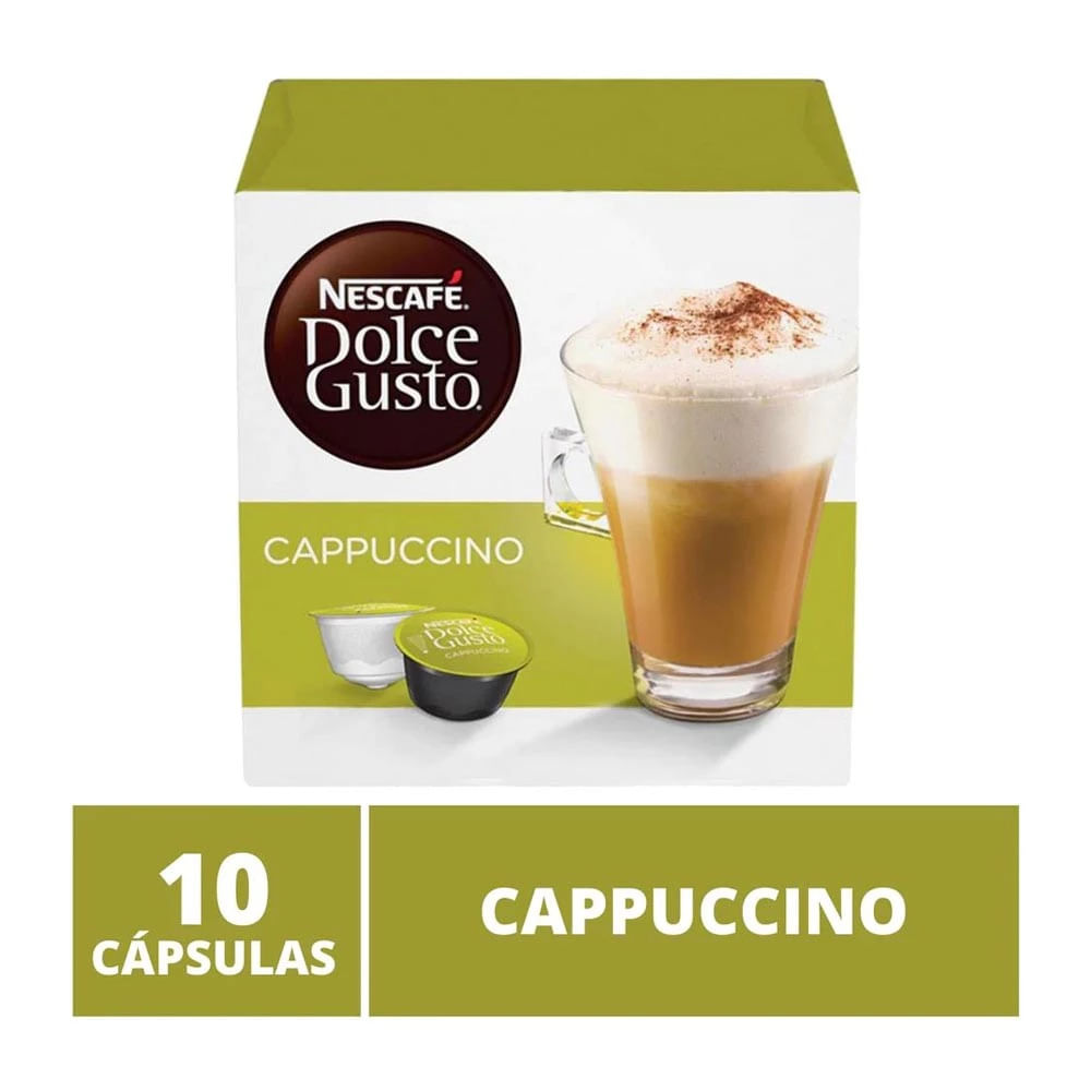 Cápsulas Nescafé Dolce Gusto Cappuccino 10 Unidades 117g