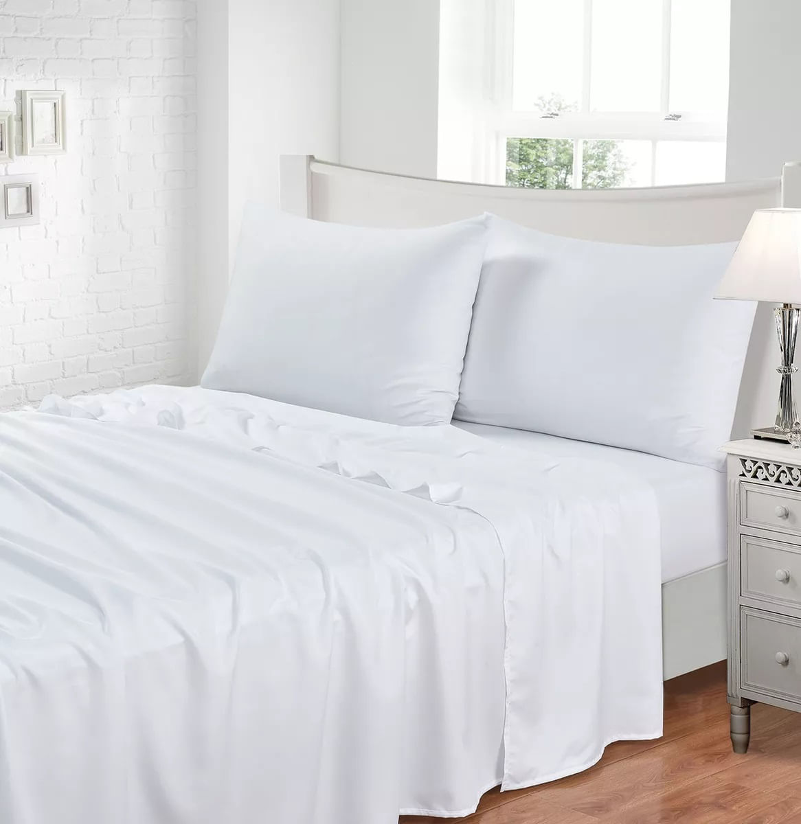 Jogo Cama Casal 4 Pç Poliéster Toque de Seda Jolitex