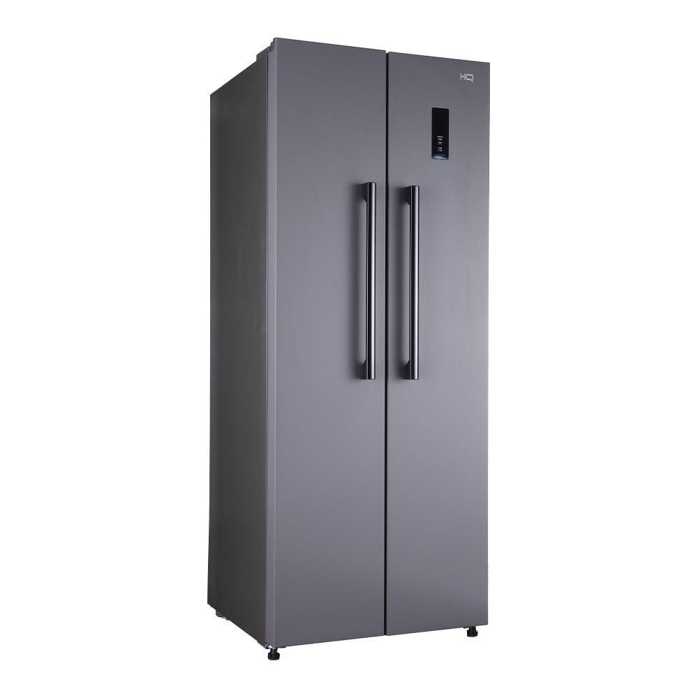 Geladeira Refrigerador HQ Frost Free Side by Side 460 Litros Cinza HQ-460SBSFF 127V