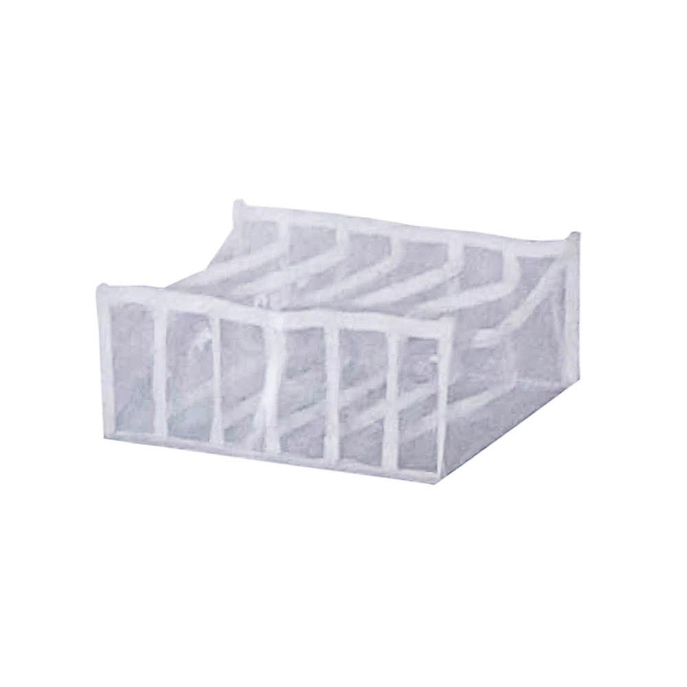 Organizador Le Clear PVC Transparente com 6 Divisórias