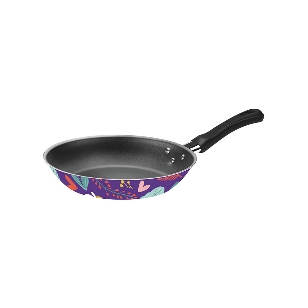 Frigideira Antiaderente Tramontina Estampada Azul 24cm