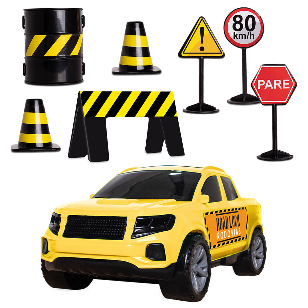 Carro Road Lock Rodovias Samba Toys - Item Sortido