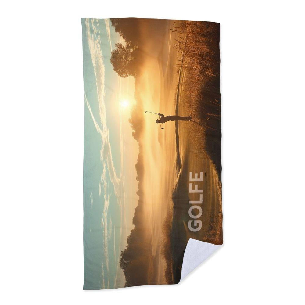 Toalha De Praia - Tacada De Golfe